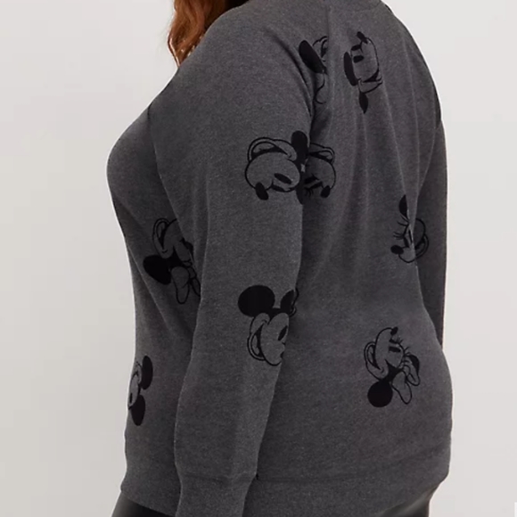 Torrid Disney Mickey and Minnie Sweatshirt Sz 6X - Picture 2 of 6